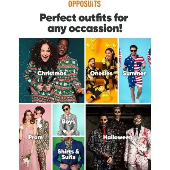 OppoSuits Printed Theme Party Shirts For Men image {3}