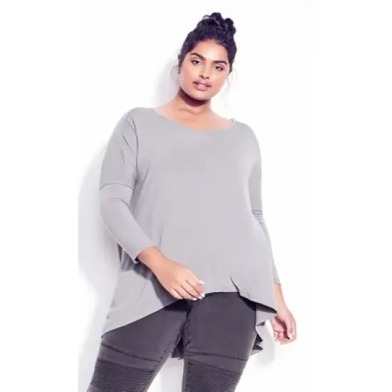 Women's Plus Size Maci Tunic - slate | ZIM & ZOE image {3}