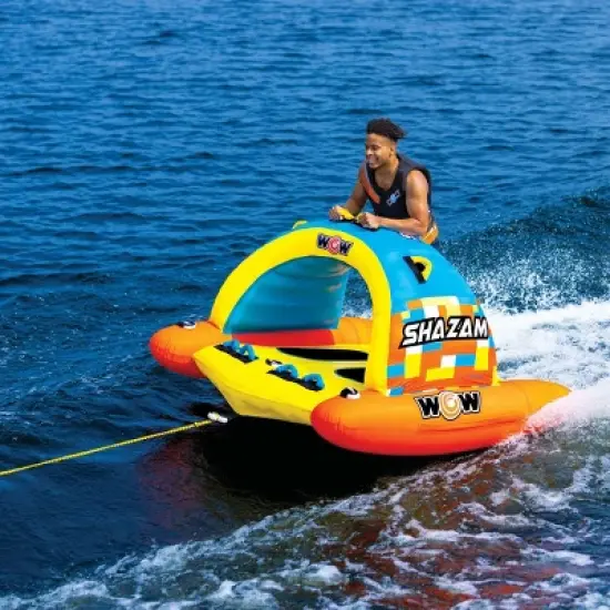 WOW Shazam 2-Person Standing Steerable Towable image {2}
