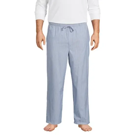 Lands' End Men's Poplin Pajama Pants image {4}