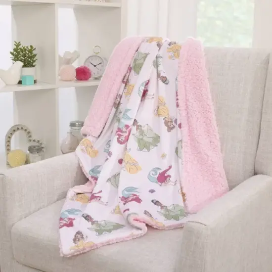 Disney Princess Plush Baby Blanket image {2}