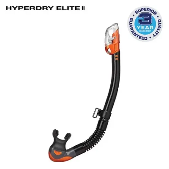 Tusa Hyperdry Elite II Dry Top Snorkel image {17}
