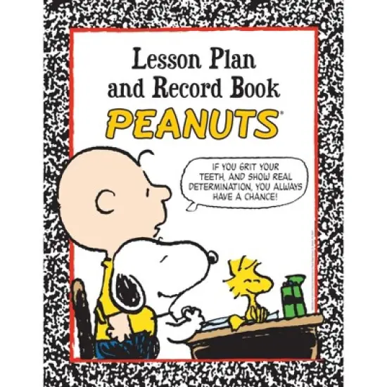 Eureka&reg; Peanuts&reg; Lesson Plan & Record Book image {1}