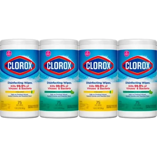 Clorox Disinfecting Wipes Value Pack - 300ct/4pk image {1}