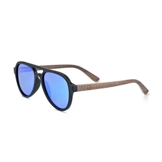 Earth Wood Mazatlan Polarized Sunglasses image {7}