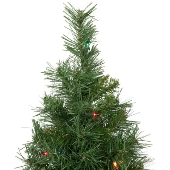 Northlight Pre-Lit Medium Royal Pine Artificial Christmas Tree - 2' - Multicolor Lights image {2}
