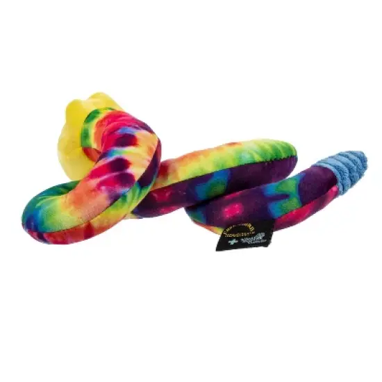TrustyPup Silent Squeak Snake Dog Toy image {4}