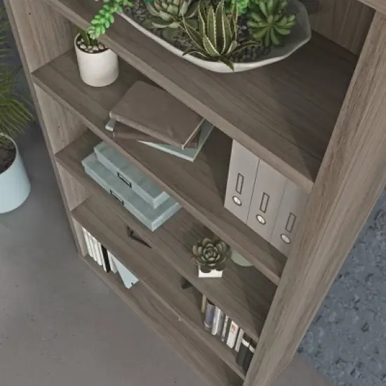 65.984" 5 Shelf Bookcase Hudson Elm - Sauder image {3}