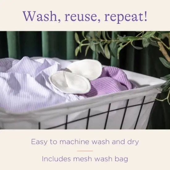 Lansinoh Washable Nursing Pads- 10ct image {4}