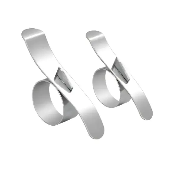 Kitcheniva Stainless Steel Orange Peeler 2 Pcs image {3}