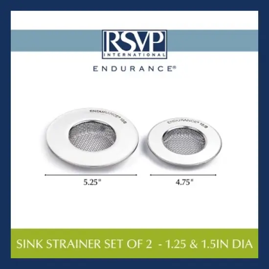 Rsvp Sink Strainer Set Of 2 image {6}