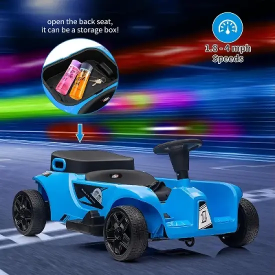 24V 2 Seaters Kids Ride On Car Toy with Remote Control for Parents and Kids, Max Load 200LBS, for Child Toddlers image {4}