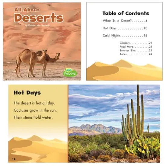 Little Pebble Habitats Book Set, Set of 8 image {2}