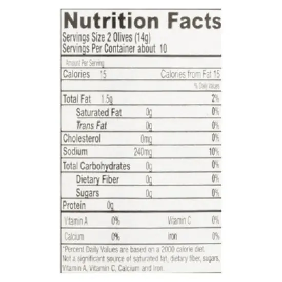 Santa Barbara Olive Co. Pimento Martini Olives - Case of 6/5 oz image {5}