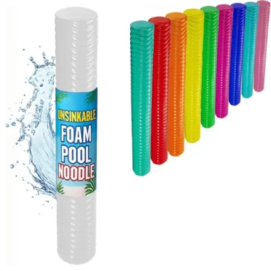 California Sun Deluxe Unsinkable Ultra Soft Foam Cushion Pool Noodle image {17}