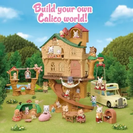 Calico Critters Lakeside Lodge Gift Set, Dollhouse Playset with Figure and Furniture image {7}