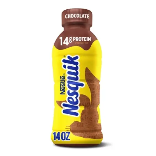 Nesquik Low Fat Chocolate Milk - 14 fl oz image {7}
