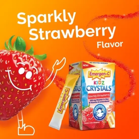 Emergen-C On-The-Go Immune Support with Vitamin C Powder - Sparkly Strawberry - 28ct image {5}
