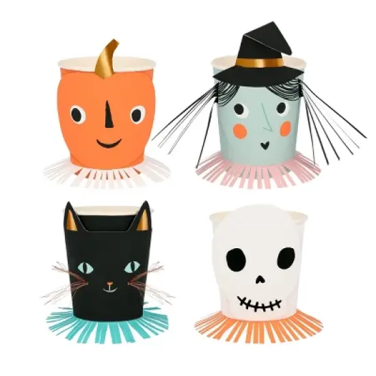 Meri Meri Vintage Halloween Cups (Pack of 8) image {4}