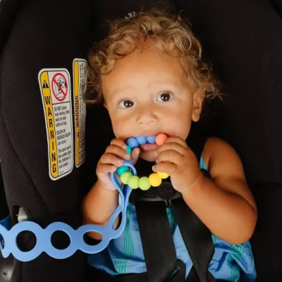 morepeas Rainbow Ring Teether image {4}
