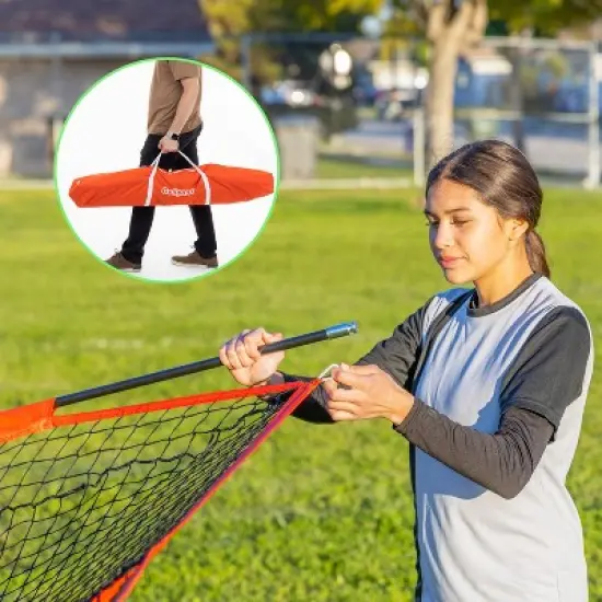 GoSports Strike Net Soccer Training Goal & Rebounder - Practice Net for All Skill Levels image {4}