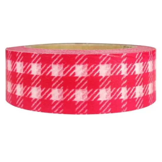 Wrapables Plaid Pattern Japanese Washi Masking Tape image {12}