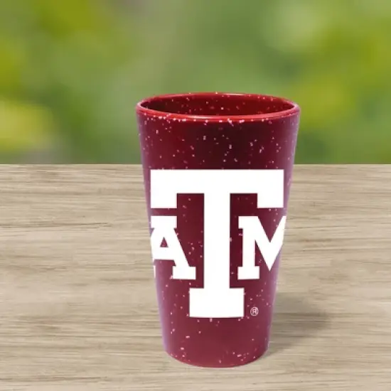 NCAA Texas A&M Aggies Silicone Pint Glass - 16oz: Multicolor Drinkware, 1 Piece image {2}
