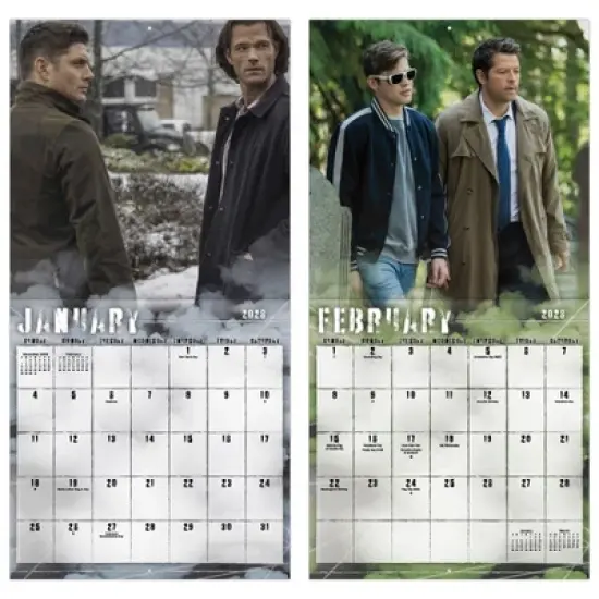Trends International 2026 Supernatural 12"x12" Wall Calendar image {5}