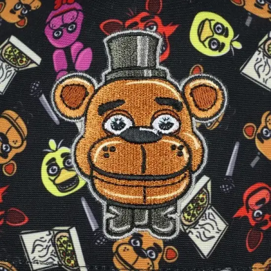 Five Nights at Freddy's Hat Youth AOP Freddy Chica Bonnie Foxy OSFM Adjustable Snapback Baseball Cap Multicolored image {2}