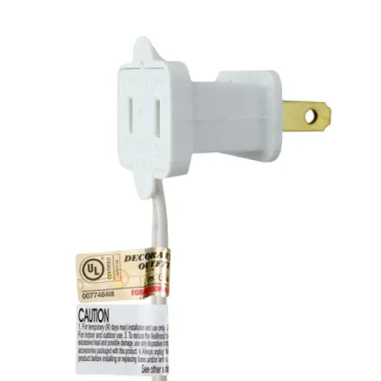 Northlight Cocktail Glasses Patio Light Set - Multi-Color - 7.25' White Wire - 10ct image {6}