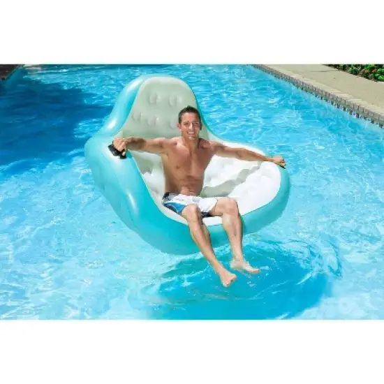 Poolmaster Aqua Cradle Pool Lounge & Large Swimming Pool Float for Adults image {9}