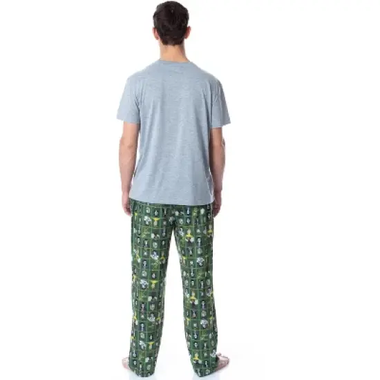Marvel Mens' Loki Mens' Glorious Purpose Character Sleep Pajama Set Multicolored image {4}