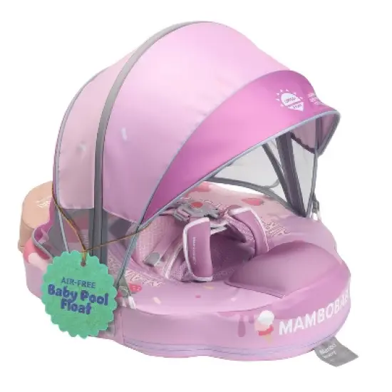 Mambobaby Sunny Navigator Baby Pool Float with Canopy image {13}