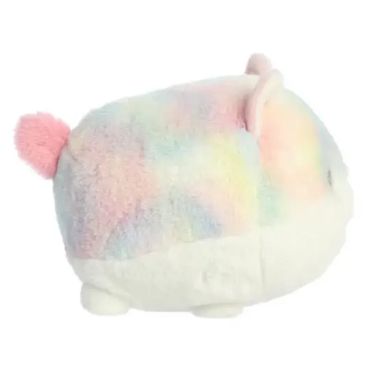 Aurora Teddy Pets 10" Rainbow Pom Multicolor Stuffed Animal image {3}