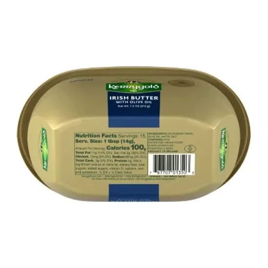 Kerrygold Pure Irish Butter with Olive Oil - 7.5oz image {2}