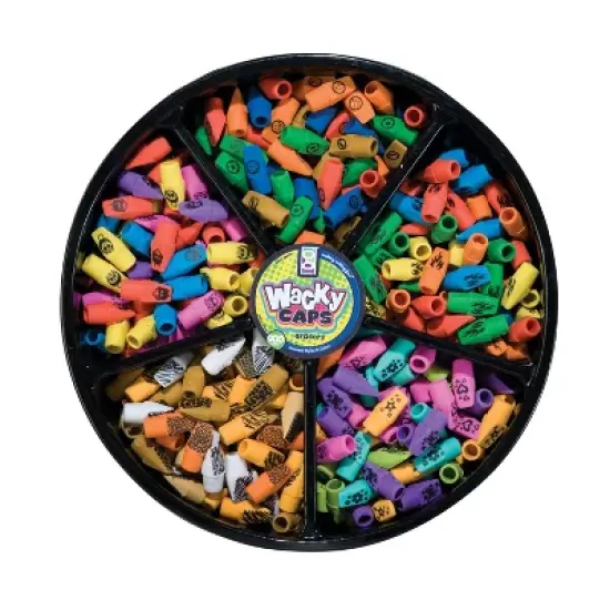 Geddes Wacky Cap Eraser Display - 900 per display image {2}
