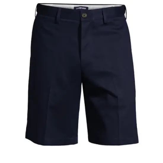 Lands' End Men's Big and Tall Comfort Waist 9" No Iron Chino Shorts image {4}
