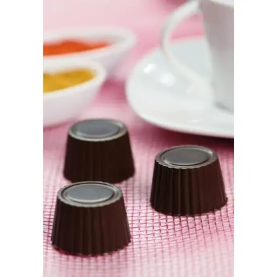 Silikomart Silicone Chocolate Praline Mold, 15 Cavities image {2}