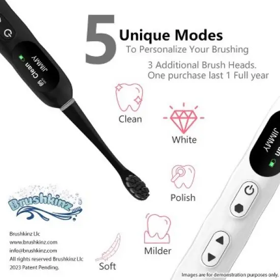 Novelty Gift Brushkinz &ndash; The ultimate sonic toothbrush that takes personalization to the next level! image {2}