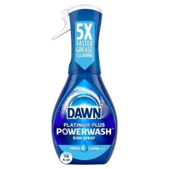 Dawn Platinum Powerwash Dishwashing Liquid Dish Soap Spray - Fresh - 16oz image {14}