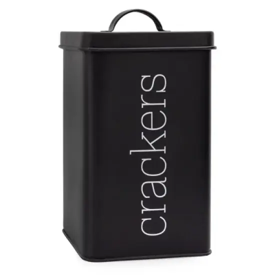 Auldhome Design-5qt Enamelware Square Cracker Tin image {4}