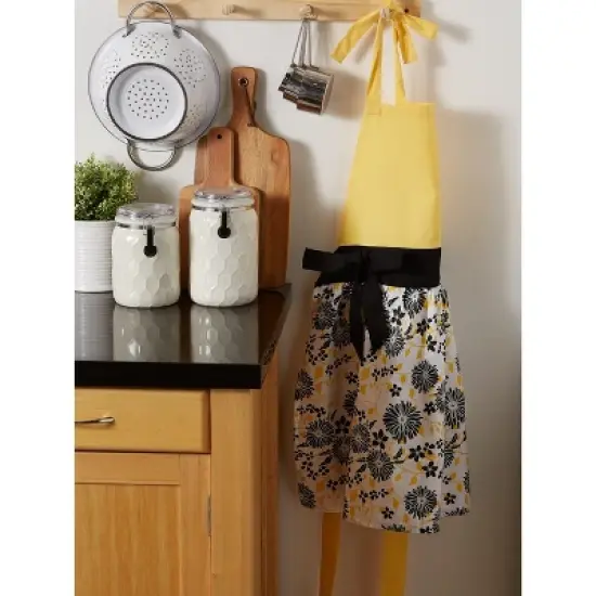 Design Imports  Printed Skirt Apron Snapdragon Daisy image {7}
