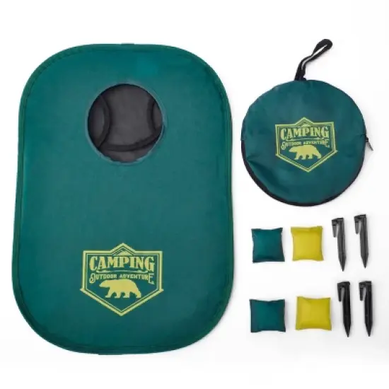 Foldable Corn Hole Green - Bullseye's Playground&trade; image {3}