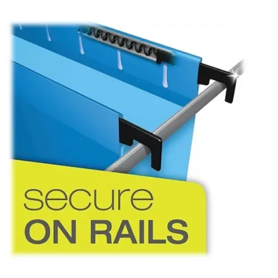 Pendaflex SureHook Reinforced Hanging Box Files 2" Exp with Sides Letter Blue 25/Box 59202 image {4}