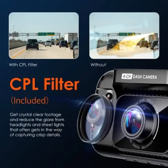 Rexing R4 4 Channel 1080p Dash Cam: Vehicle Electronics with Wi-Fi image {3}