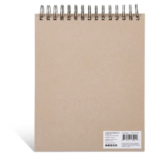 KINGART Mixed Media Sketchbook, 8&rdquo; x 10&rdquo;, 60-Sheets image {2}