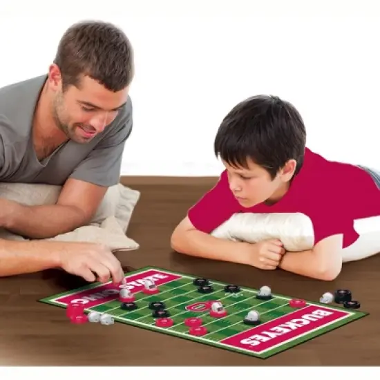MasterPieces Officially licensed NCAA Ohio State Buckeyes Checkers Board Game for Families and Kids ages 6 and Up image {3}