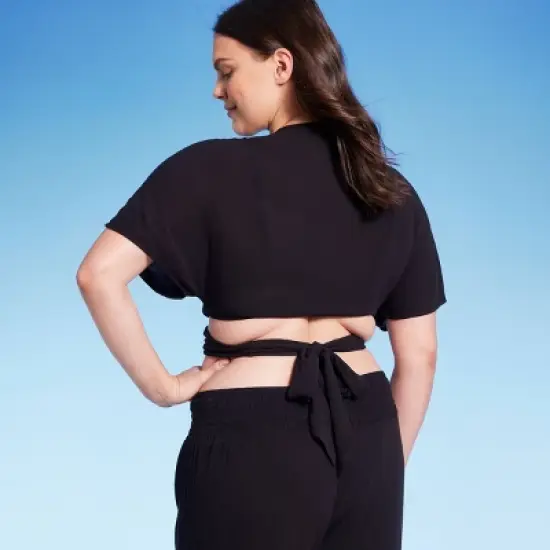 Women's Multiway Wrap Cover Up Top - Shade & Shore&trade; image {3}