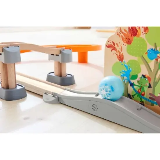 HABA Kullerbu Fire Alarm Ball Track Set with Sound image {2}