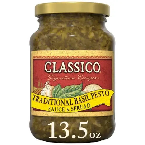 Classico Pesto Pasta Sauce - 13.5oz image {9}